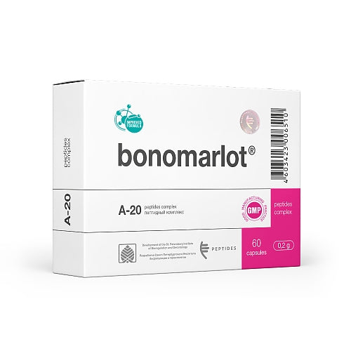 BONOMARLOT - 60 KAPSULIŲ - peptidinis bioreguliatorius