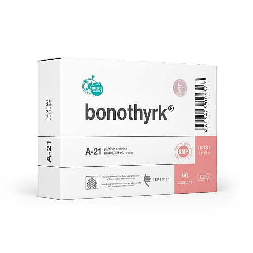 BONOTHYRK - 60 KAPSULIŲ - peptidinis bioreguliatorius
