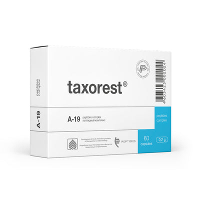 TAXOREST - 60 KAPSULIŲ - peptidinis bioreguliatorius